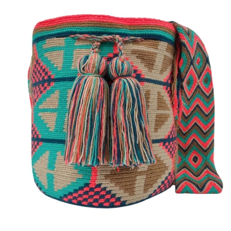 Bolsos wayuu colores vivos hot sale